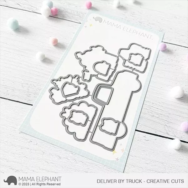 Deliver by Truck Stanzen Creative Cuts Mama Elephant