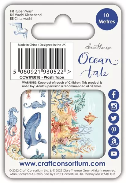 Ocean Tale Washi Tape Craft Consortium 3