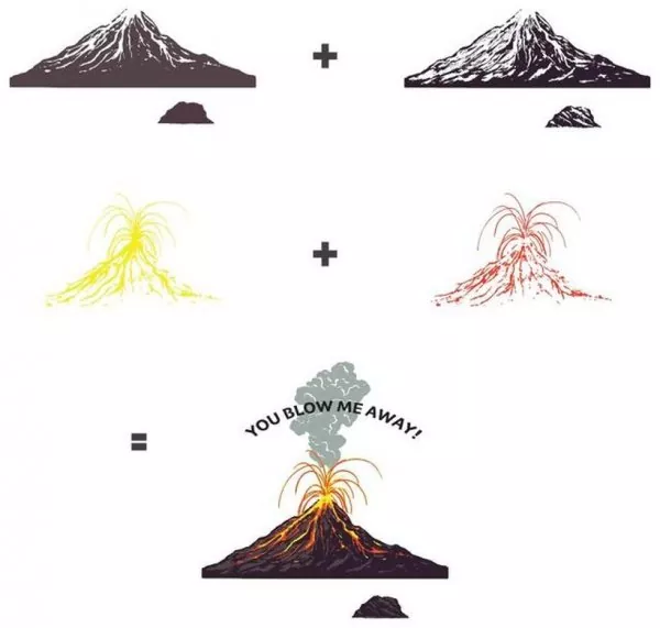 Volcano Heroscape Stempel Hero Arts 1