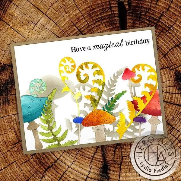 Magical Forest clear stamps hero arts 1