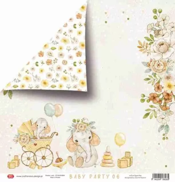 Baby Party 6"x6" Paper Pack Craft & You Design 6