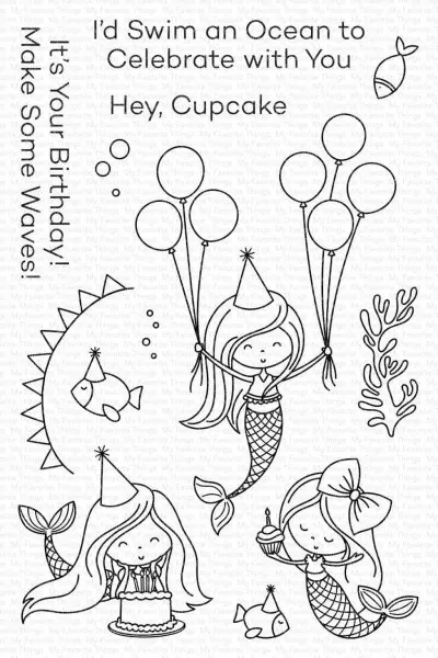 Bubbly Birthday Stempel My Favorite Things