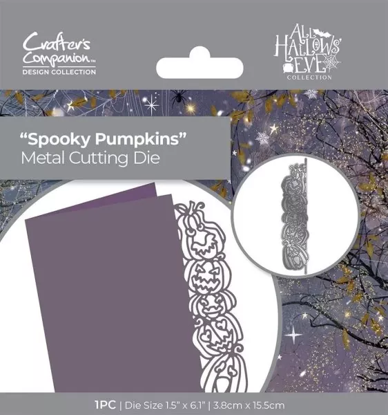 Spooky Pumpkins stanzset All Hallows Eve crafters companion