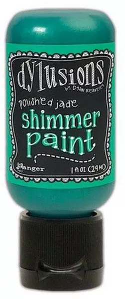 Polished Jade Dylusions Shimmer Paint Flip Cap Bottle Ranger