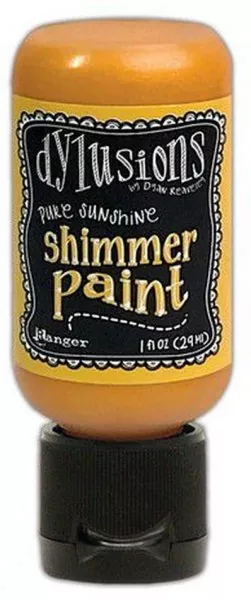 Pure Sunshine Dylusions Shimmer Paint Flip Cap Bottle Ranger