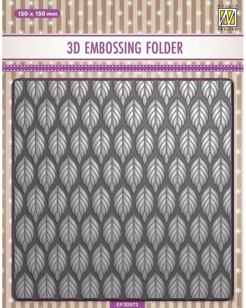 Leaves 3D Embossing Folder von Nellie Snellen