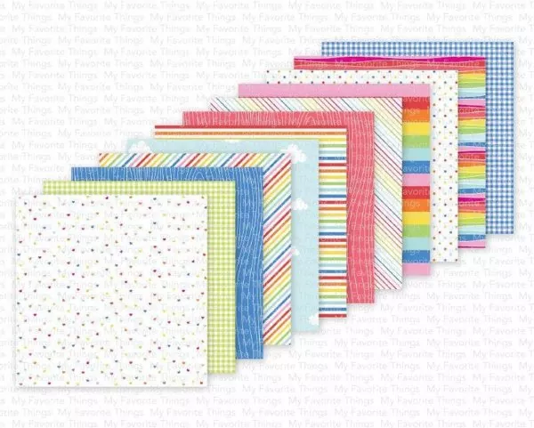 Happy Patterns Papierblock 6x6 Inch My Favorite Things 1