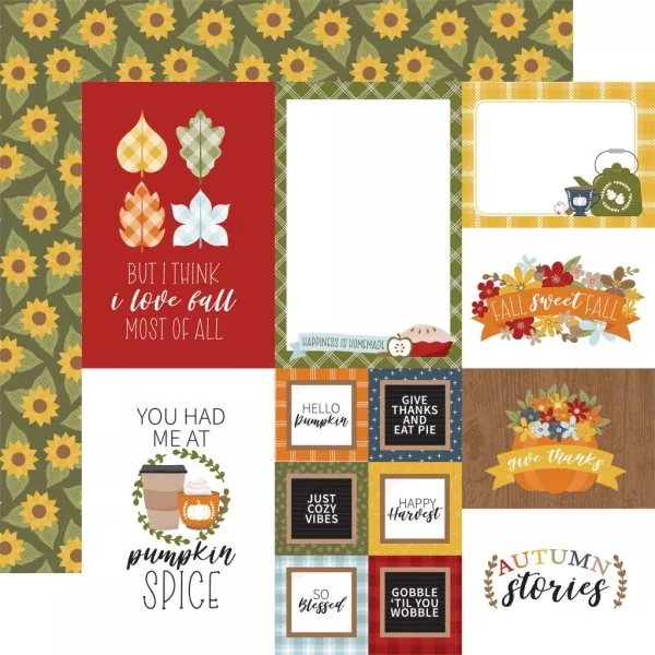 echo park Fall Fever 6x6 inch paper pad 5