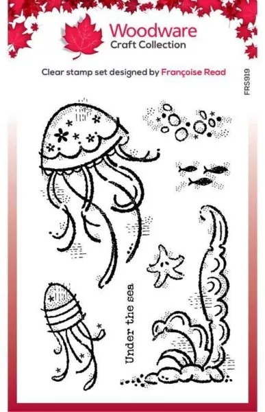 Under The Sea Clear Stamps Woodware Craft Collection