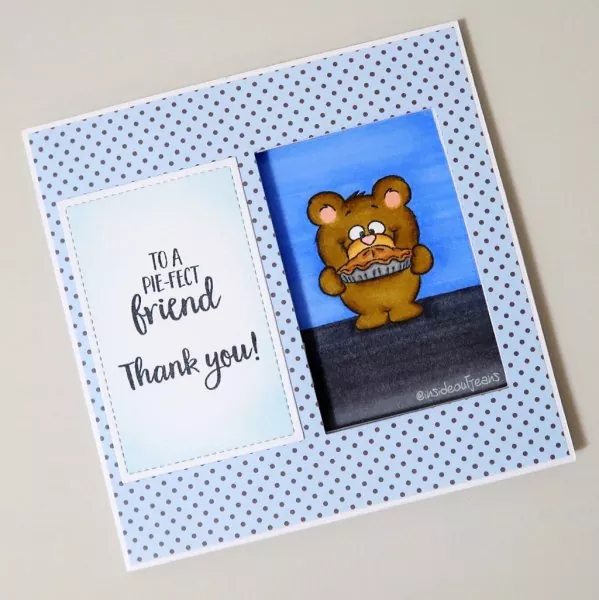 gerda steiner designs clear stamps more than pie with cute bear and pie 2