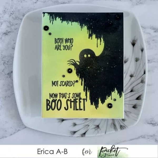 Not scared? You should be! clear stamps picket fence studios 2
