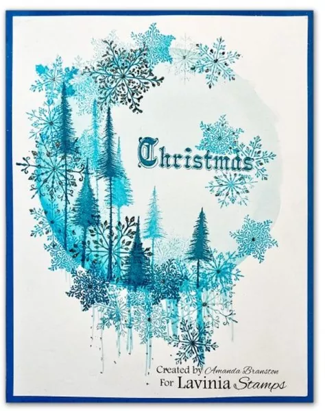 Snowflakes Large Lavinia Clear Stamps 2