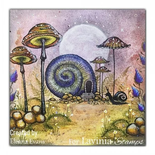 Thistlecap Mushrooms Lavinia Clear Stamps 1