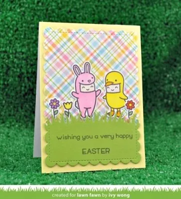 LF1589 EasterParty lawn fawn clear stamps card3