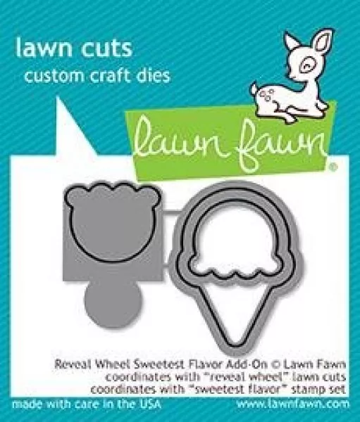 LF1700 lawn fawn cuts reveal wheel sweetest flavor add on