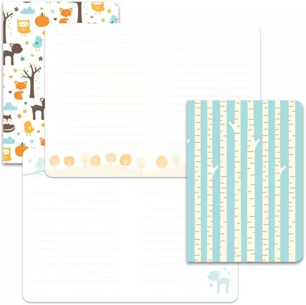 LF2387 Into The Woods Remix Mini Notebooks lawn Fawn 5
