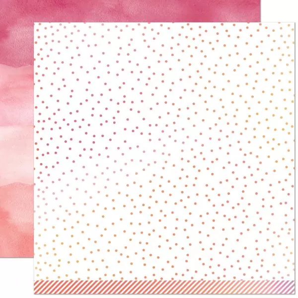 WaterColor Wishes Rainbow Rose Quartz lawn fawn scrapbooking paper 2