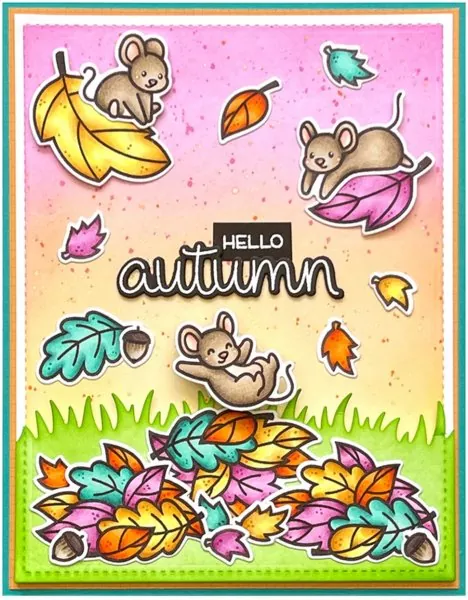 You Autumn Know Stempel Lawn Fawn 2