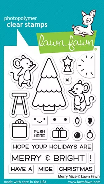 Merry Mice Stempel Lawn Fawn