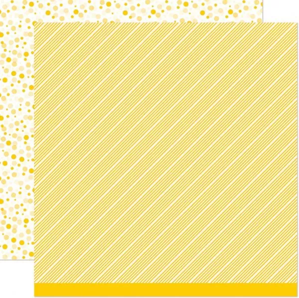 All the Dots Lemon Fizz lawn fawn scrapbooking papier 1