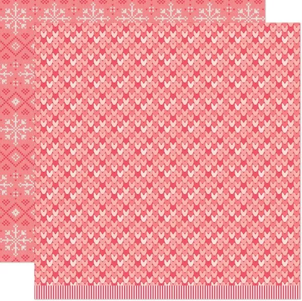 Knit Picky Winter Petite Paper Pack 6x6 Lawn Fawn 2