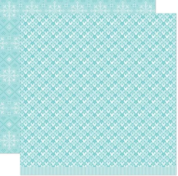 Knit Picky Winter Petite Paper Pack 6x6 Lawn Fawn 8