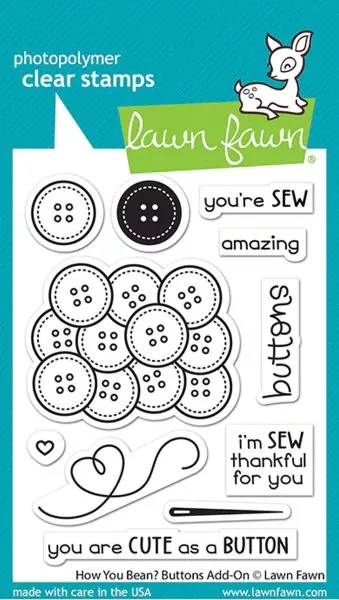 How You Bean? Buttons Add-On Stempel Lawn Fawn