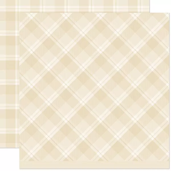 Favorite Flannel Eggnog lawn fawn scrapbooking papier 1