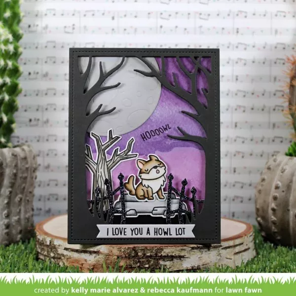 Wild Wolves Clear Stamps Lawn Fawn 3