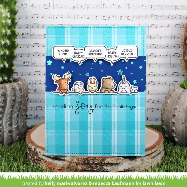 Simply Celebrate Winter Critters Stempel Lawn Fawn 2