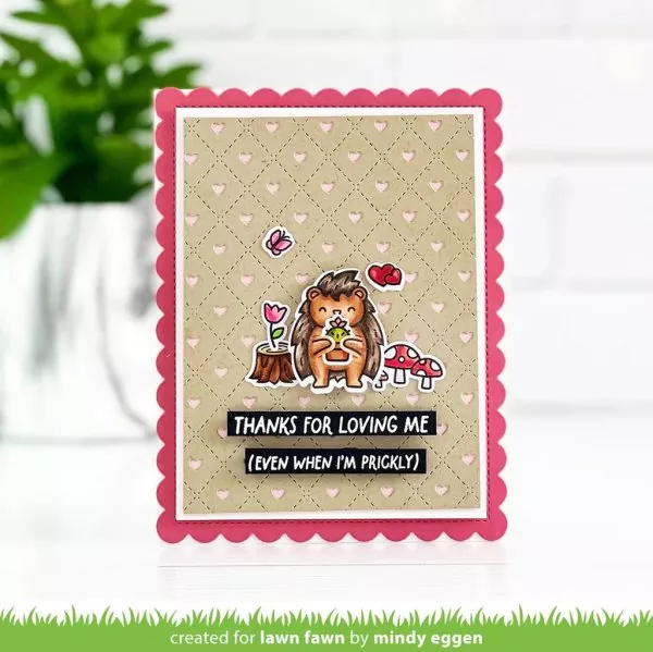 Porcupine for You Add-On Stempel Lawn Fawn 1