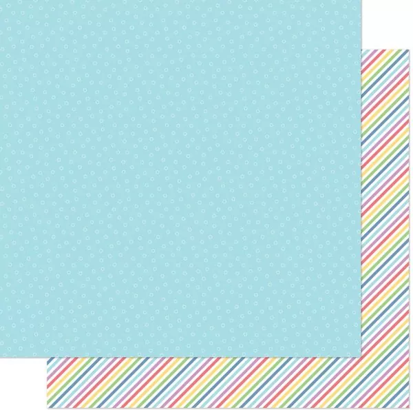 Pint-Sized Patterns Summertime Snow Cone lawn fawn scrapbooking papier