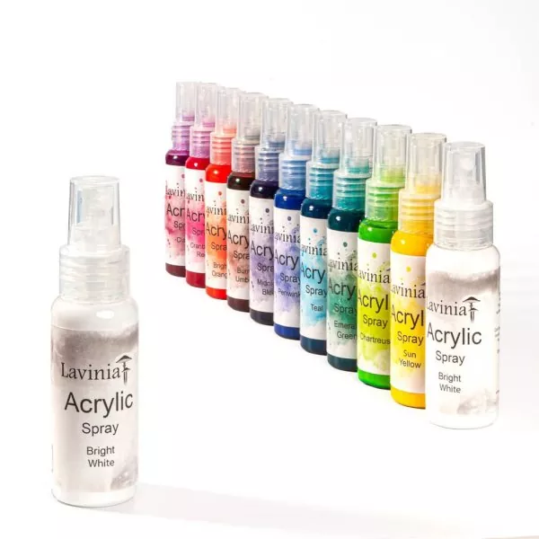 Acrylic Sprays Bright White Lavinia
