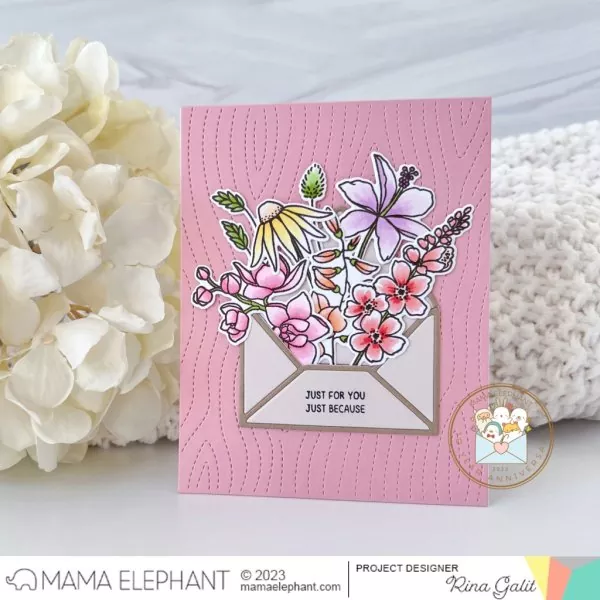 More Blooms Clear Stamps Mama Elephant 1