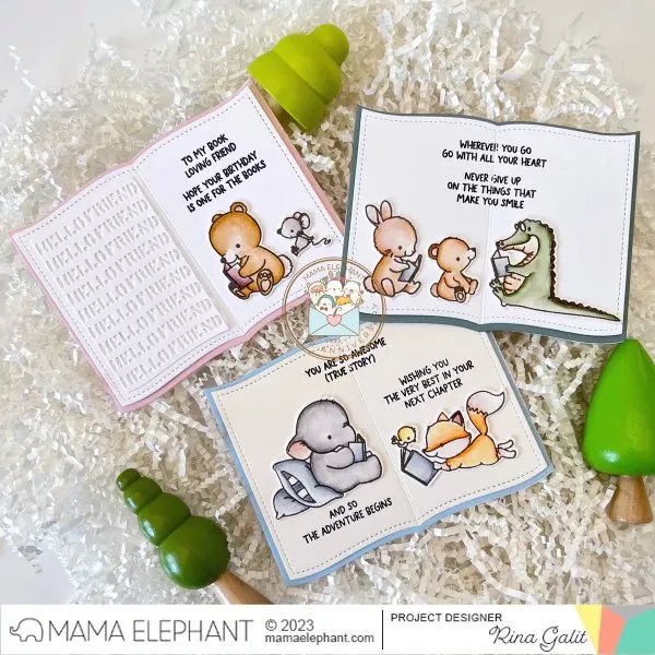 Book Club Stanzen Creative Cuts Mama Elephant 1