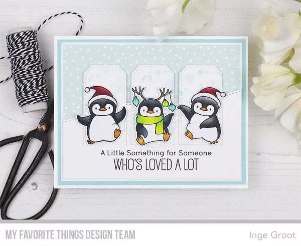 Holiday Penguins Stanzen My Favorite Things 3