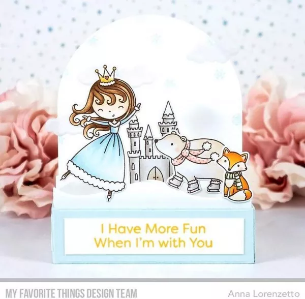 Ice Princess and Friends Clear Stamps My Favorite Things Projekt 1