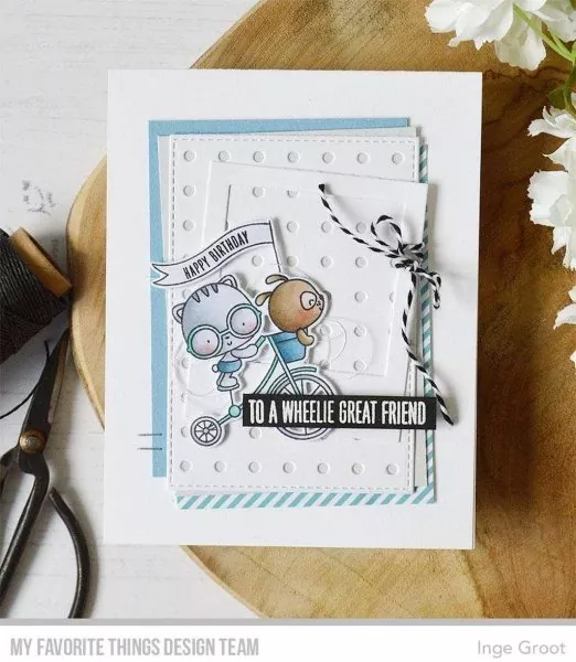Wheelie Great Friends Clear Stamps My Favorite Things