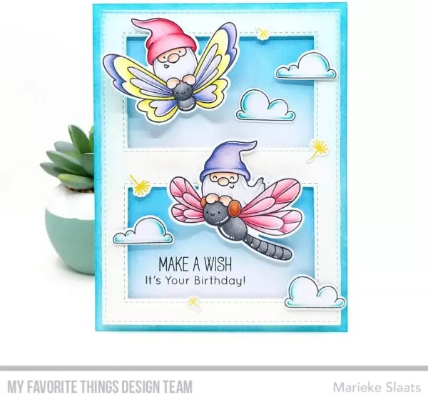 my favorite things Stamp & Die Duo Wings & Wishes 3