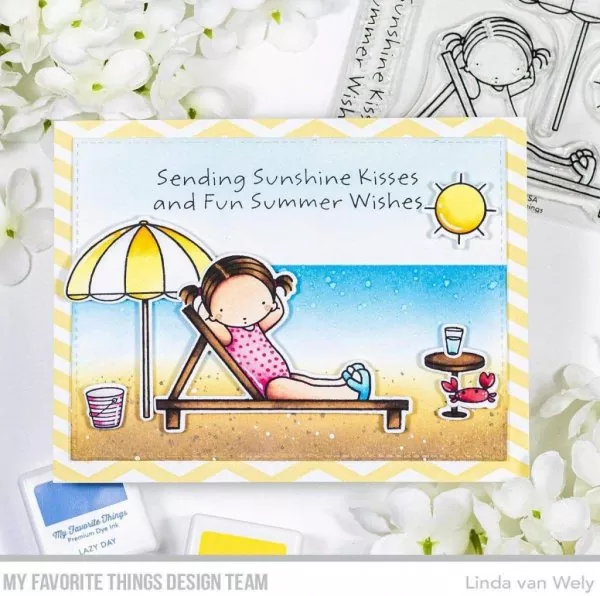 Sunshine Kisses clear stamps My Favorite Things