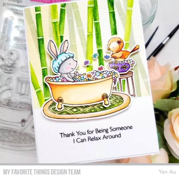 Spa Day Clear Stamps My Favorite Things Stacey Yakula