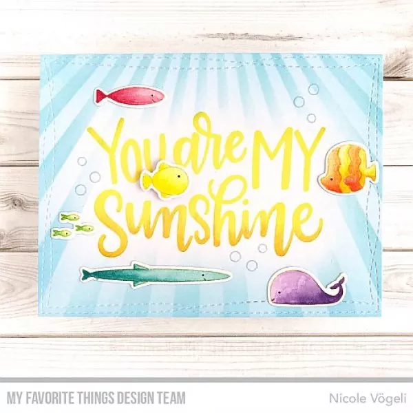 MFT youaremysunshine clear stamps My Favorite Things