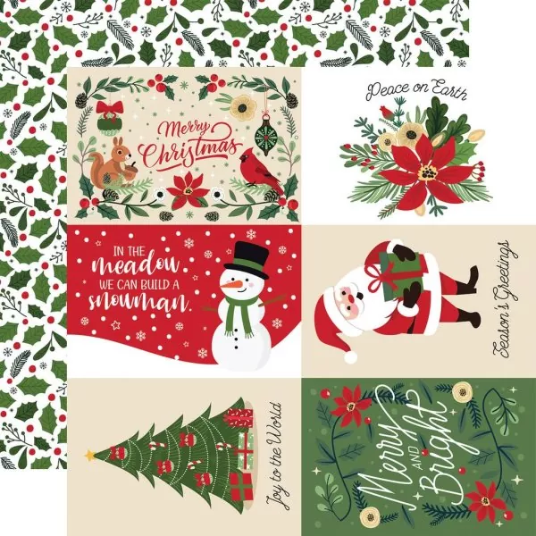 Echo Park The Magic of Christmas 12x12 inch collection kit 5