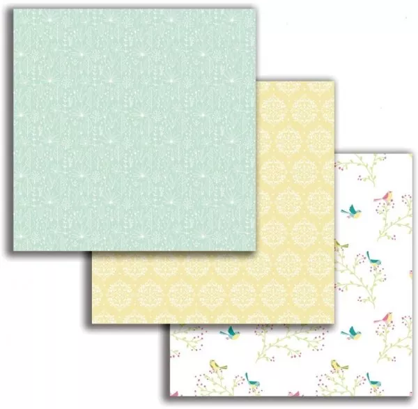 Spring Surprise 6x6 inch paper pack Polkadoodles