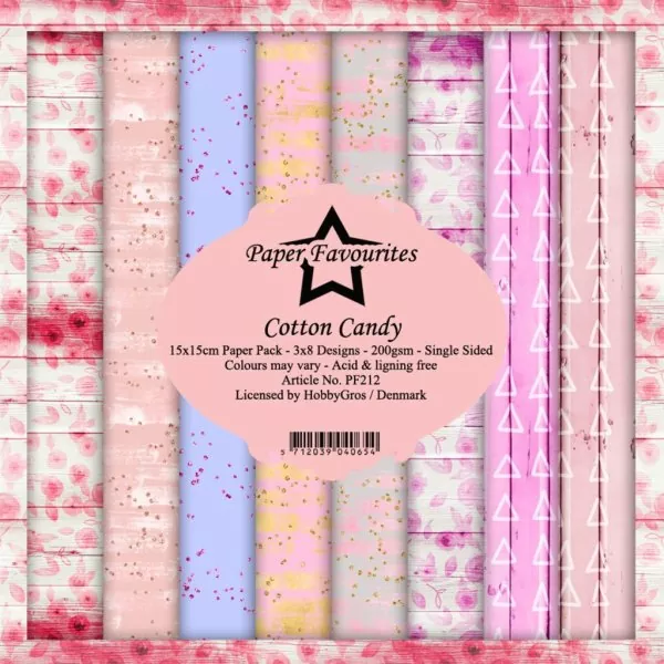 Cotton Candy 6"x6" Paper Pack Paper Favourites