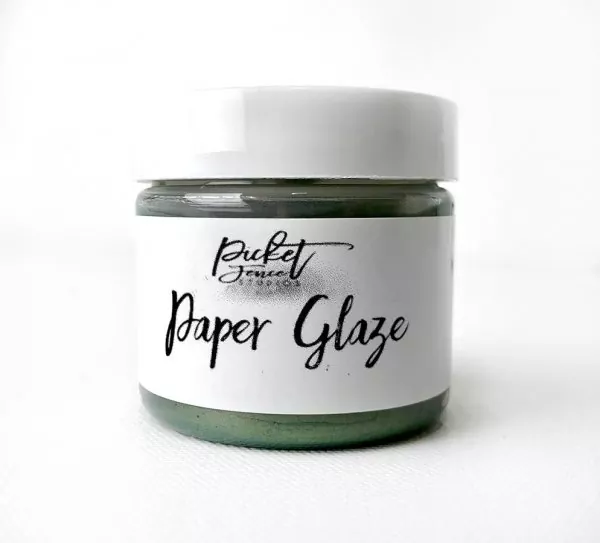 PG111forestgreen paper glaze picketfencestudios