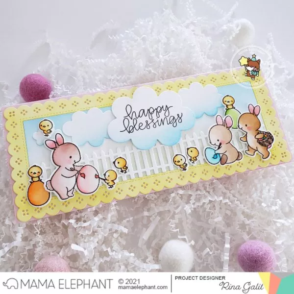 Eggtastic Clear Stamps Mama Elephant 1