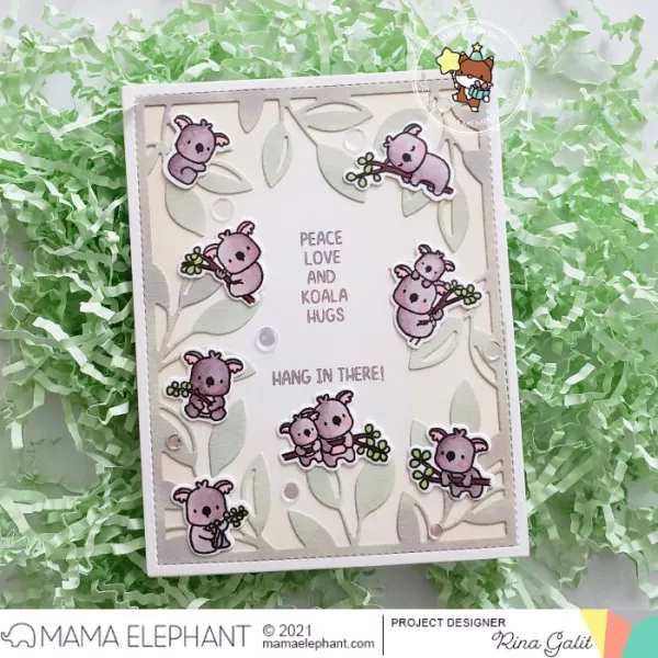 Little Koala Agenda Clear Stamps Mama Elephant 1