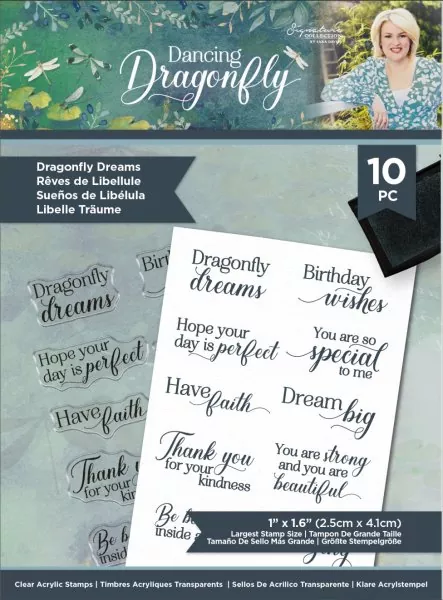 Dancing Dragonfly - Dragonfly Dreams stempel set crafters companion