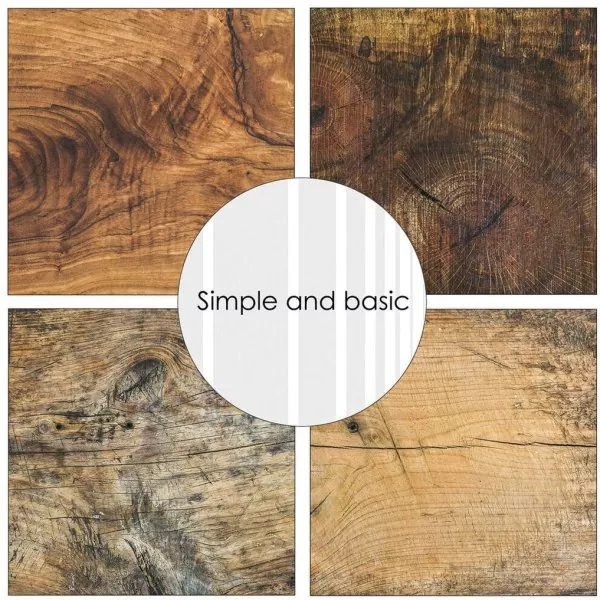 Simple and Basic Wood, wood, wood 12x12 inch Paper Pack 2